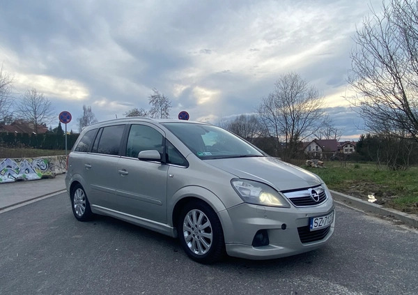 Opel Zafira cena 18500 przebieg: 224000, rok produkcji 2008 z Kraków małe 211